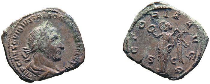 реверс RIC IV Trebonianus Gallus 125