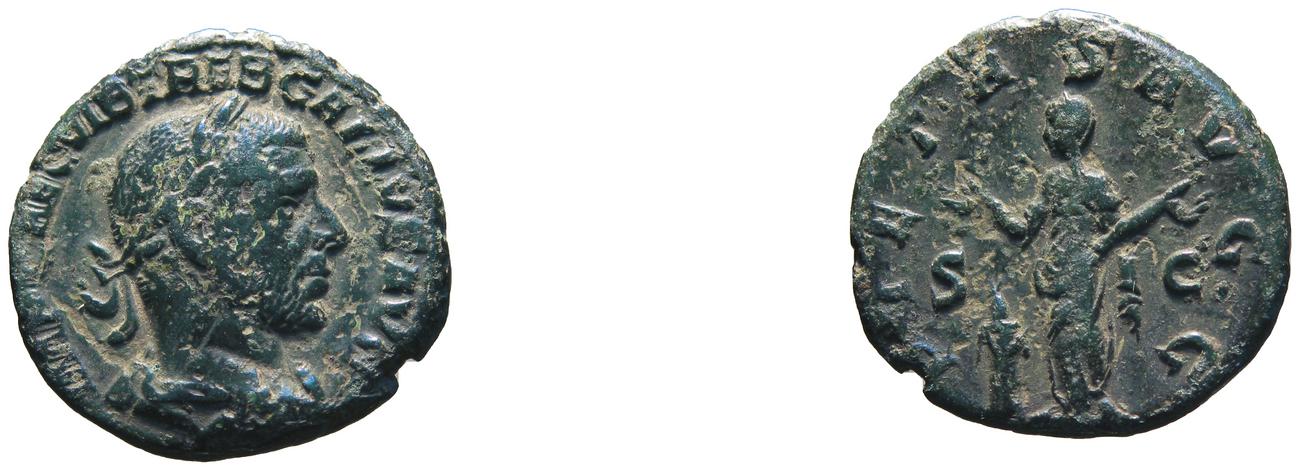 obverse RIC IV Trebonianus Gallus 117B