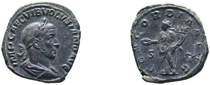 реверс RIC IV Volusian 249A