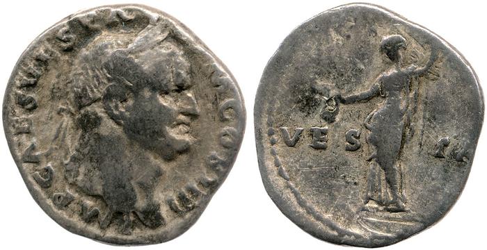 RIC II, Part 1 (second edition) Vespasian 360, реверс, bm