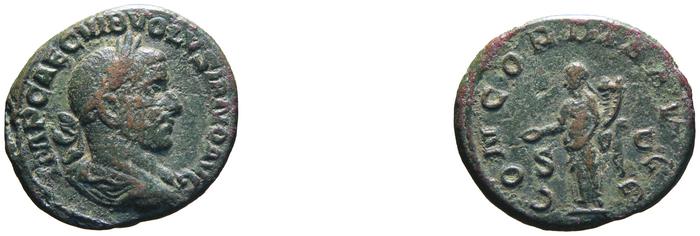 reverse RIC IV Volusian 249B