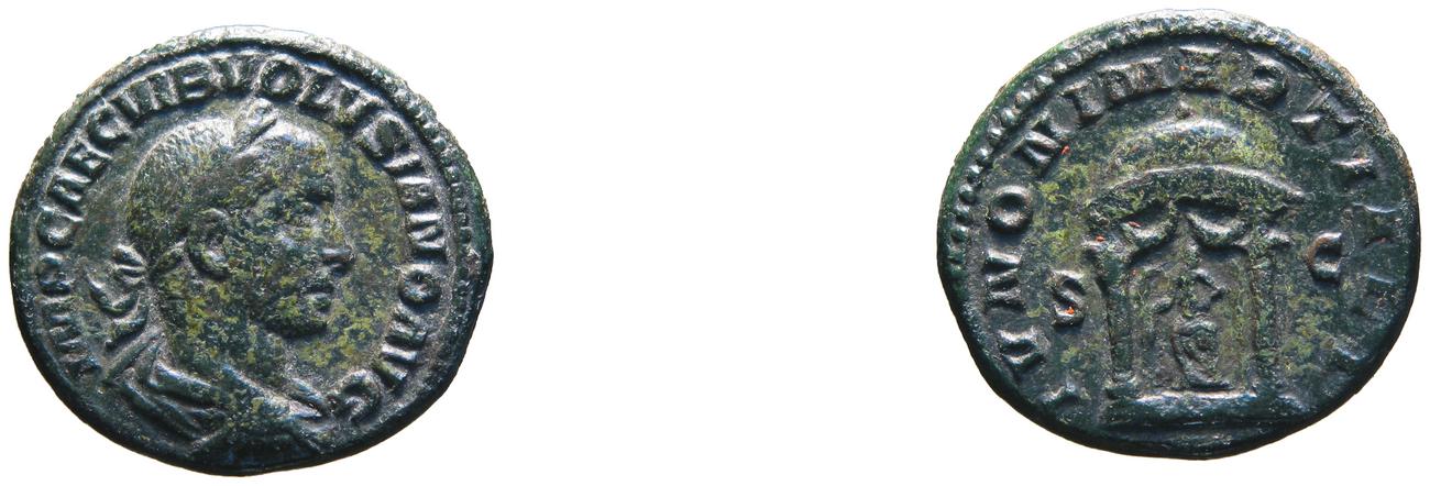 obverse RIC IV Volusian 253B