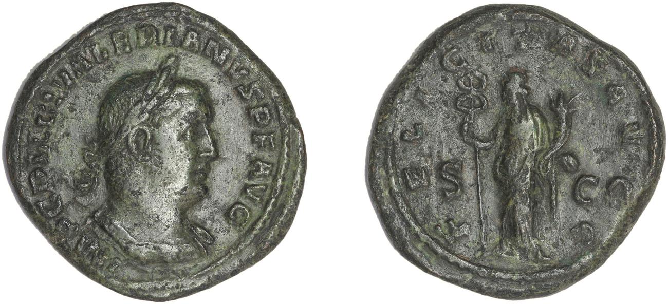 аверс RIC V Valerian 157