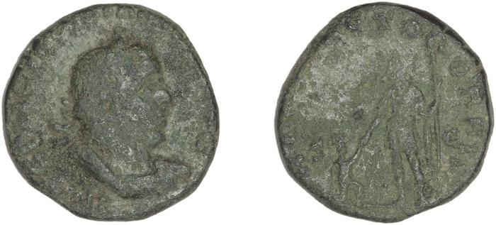 RIC V Valerian 171, реверс, bm