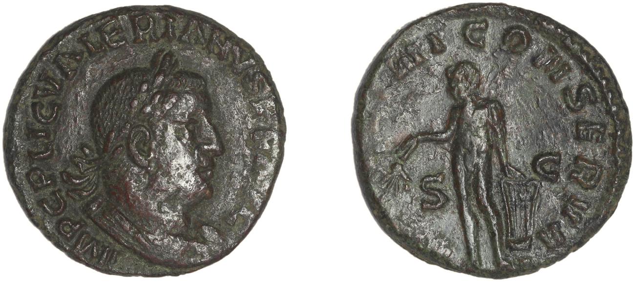 obverse RIC V Valerian 190