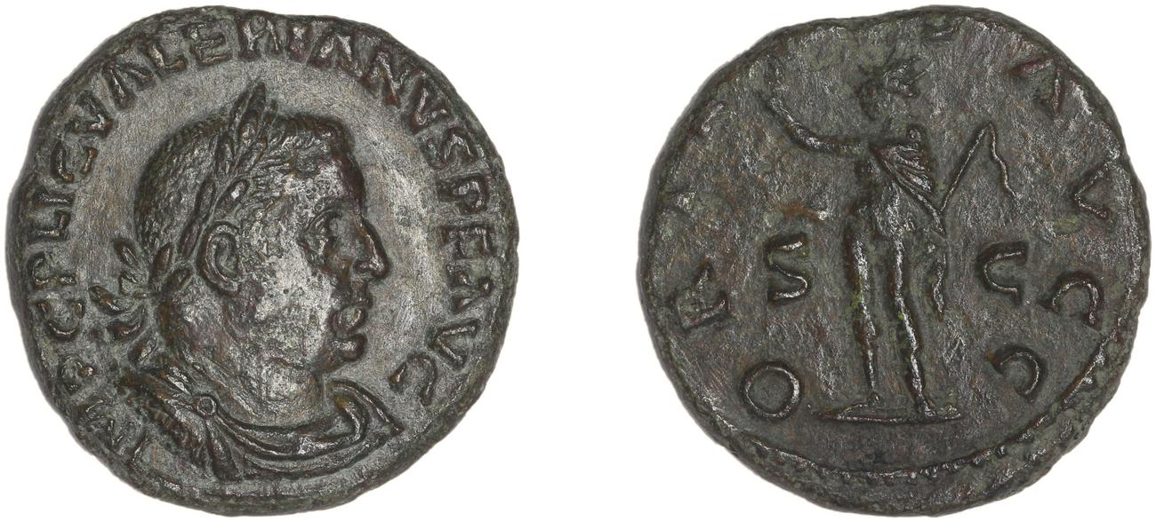 аверс RIC V Gallienus (joint reign) 198