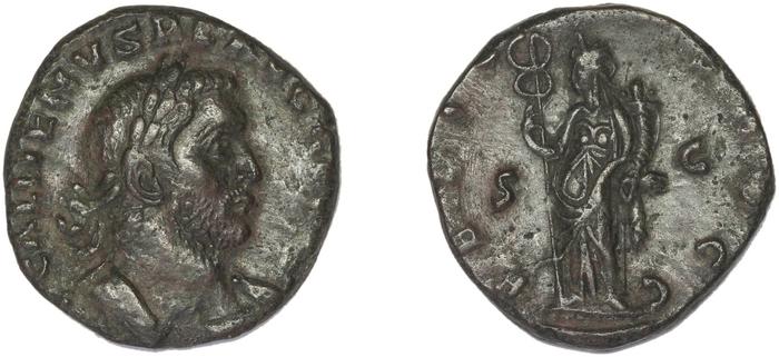 реверс RIC V Gallienus (joint reign) 212