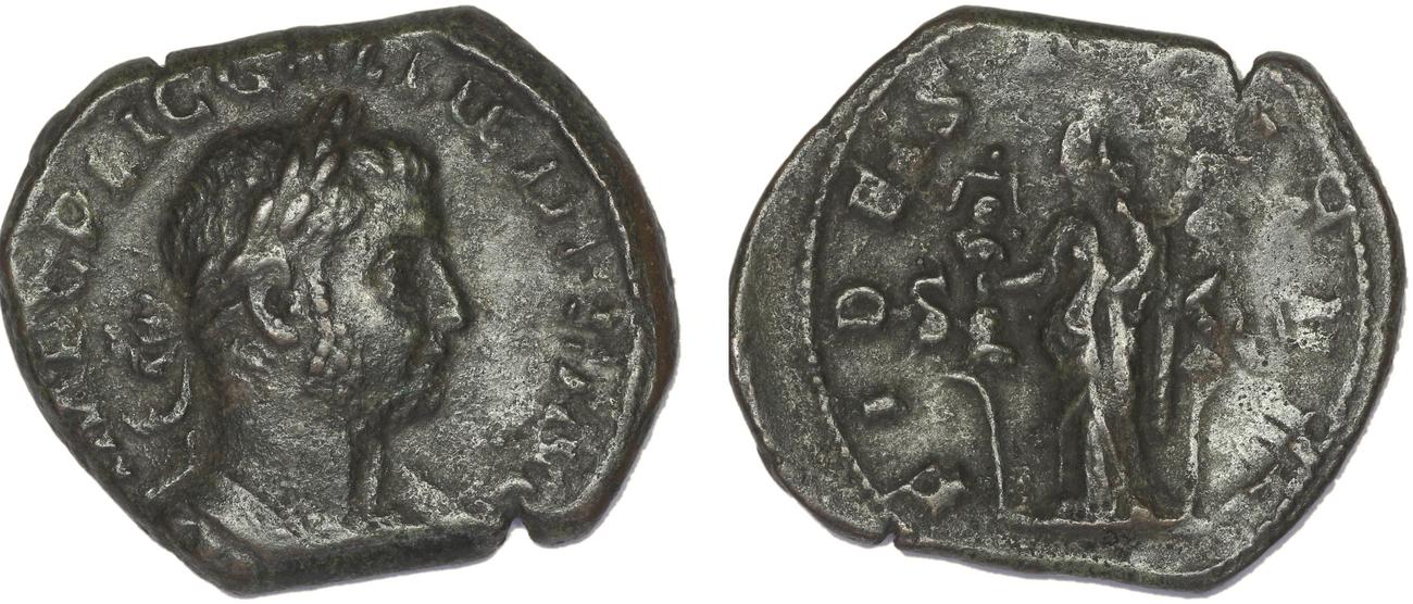 RIC V Gallienus (joint reign) 213, аверс, bm