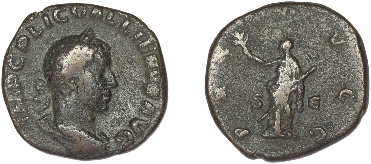 obverse RIC V Gallienus (joint reign) 231