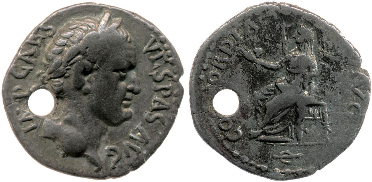 аверс RIC II, Part 1 (second edition) Vespasian 1400