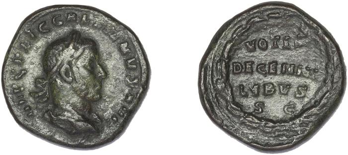 reverse RIC V Gallienus (joint reign) 250