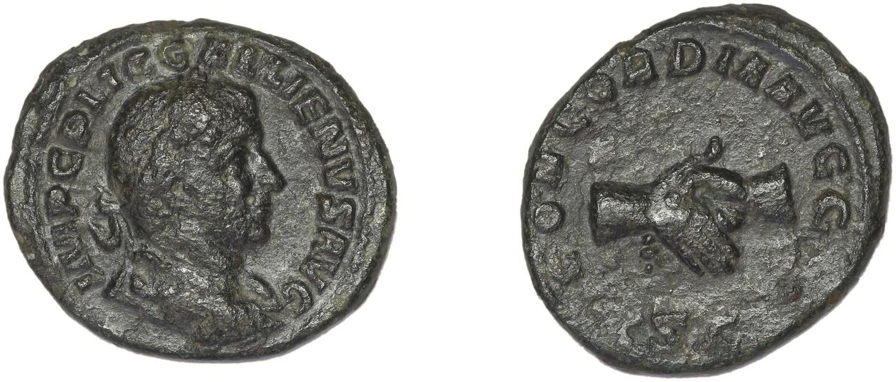obverse RIC V Gallienus (joint reign) 264