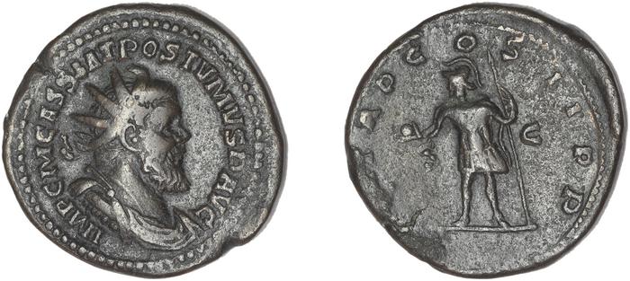 RIC V Postumus 106, реверс, bm