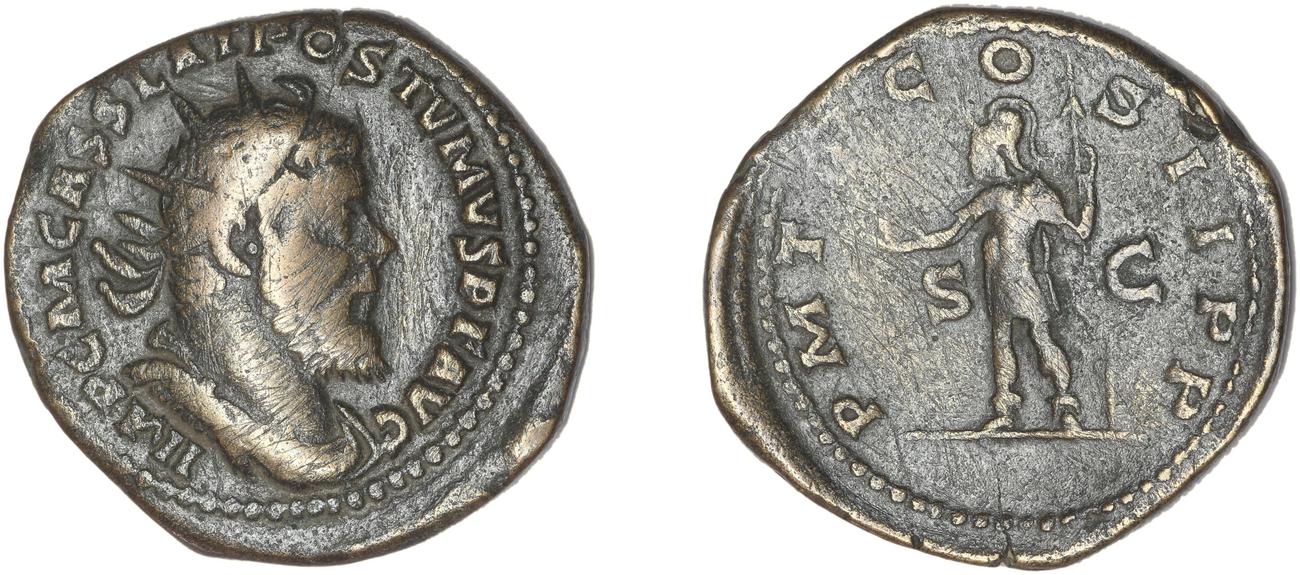 RIC V Postumus 106, аверс, bm