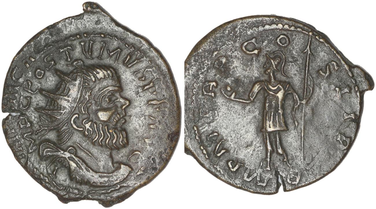RIC V Postumus 107, аверс, bm