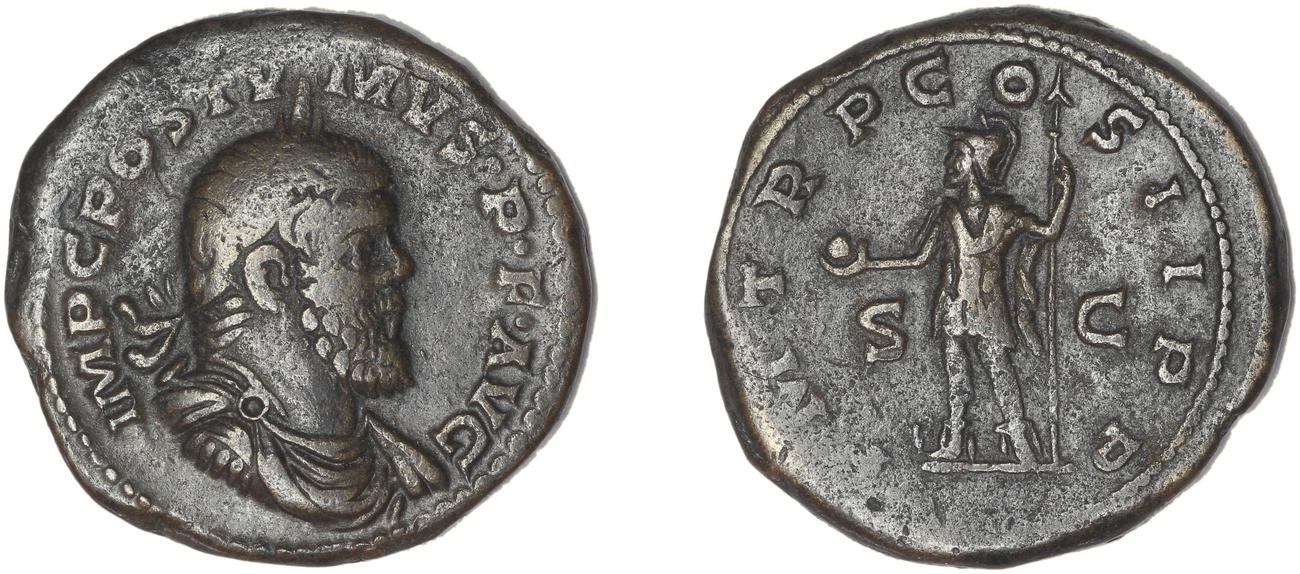 RIC V Postumus 107, аверс, bm