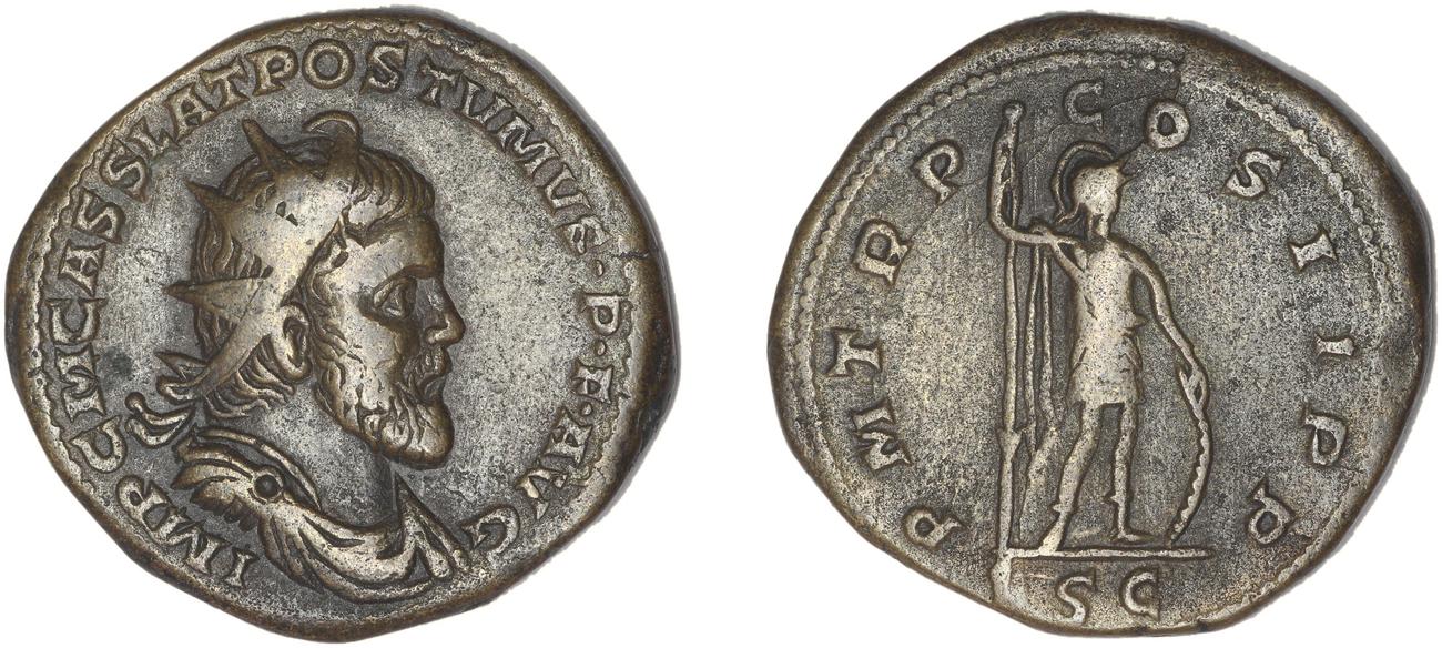 аверс RIC V Postumus 111