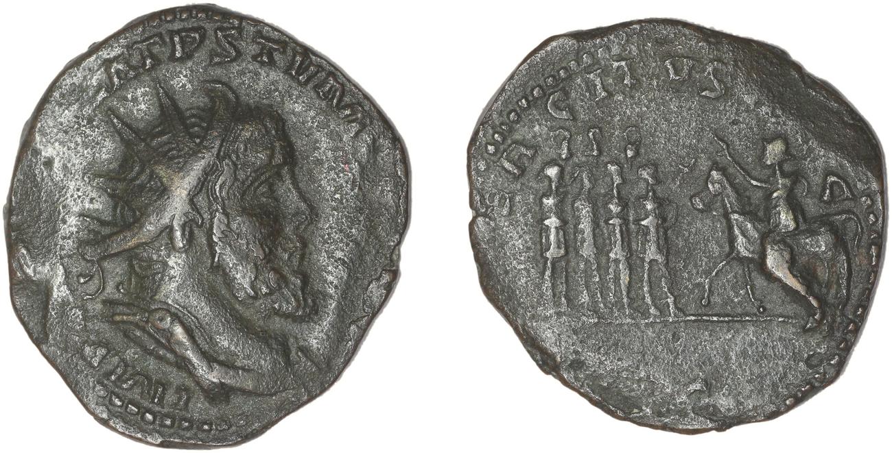RIC V Postumus 117, аверс, bm