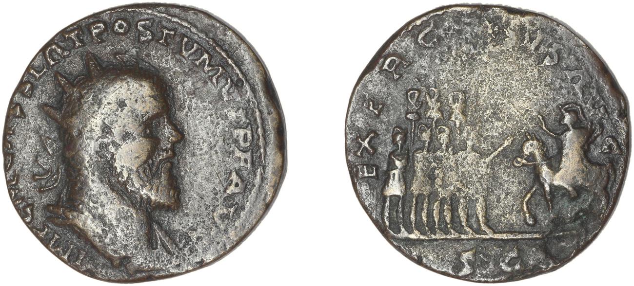 RIC V Postumus 117, аверс, bm