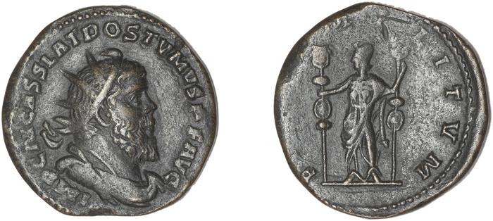 реверс RIC V Postumus 123
