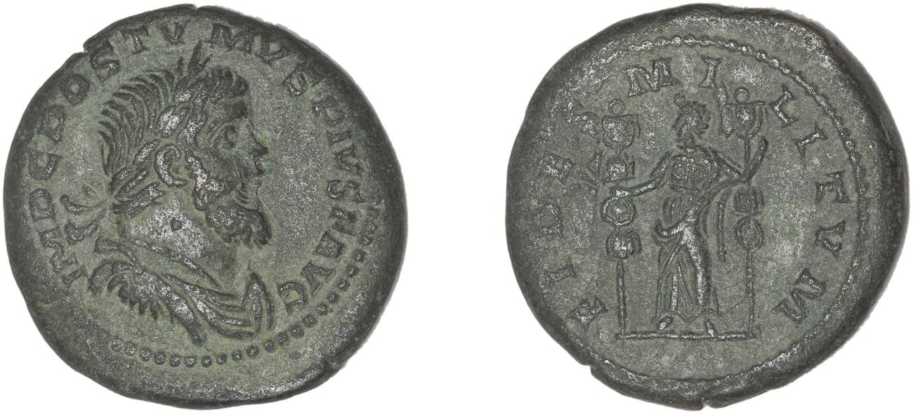 аверс RIC V Postumus 128