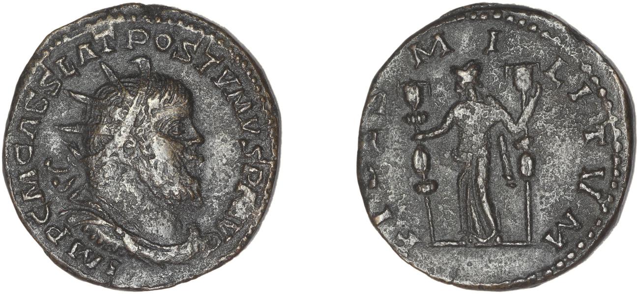RIC V Postumus 123, аверс, bm