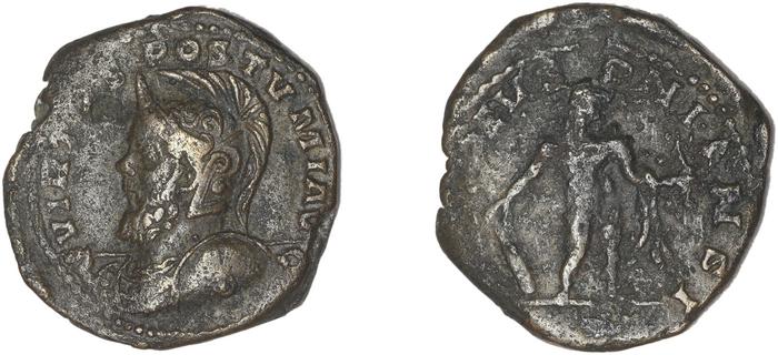 RIC V Postumus 133, реверс, bm