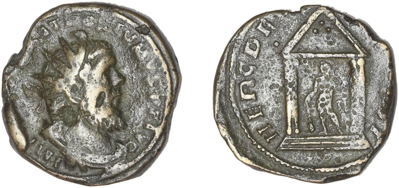 RIC V Postumus 134, аверс, bm