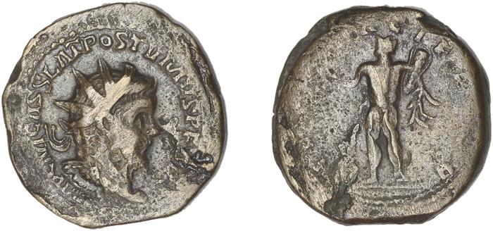 RIC V Postumus 135, реверс, bm