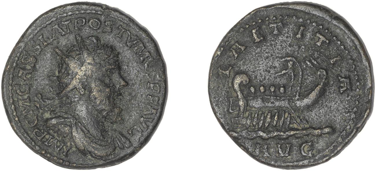 RIC V Postumus 143, аверс, bm