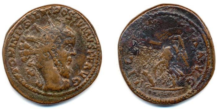 реверс RIC V Postumus 169
