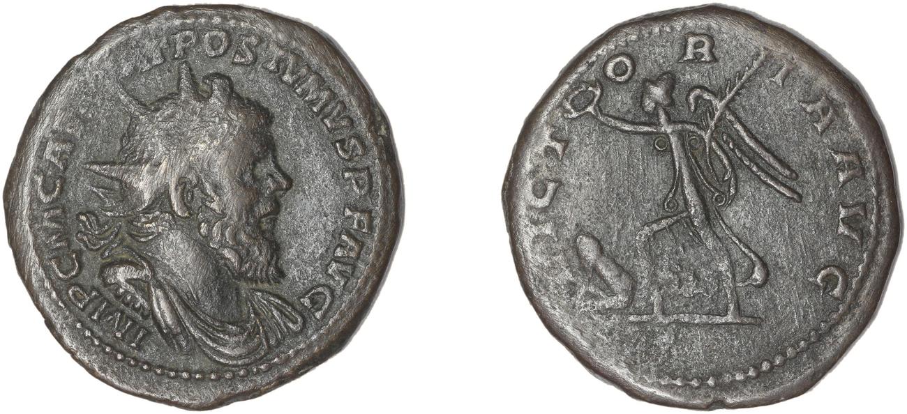 RIC V Postumus 169, аверс, bm