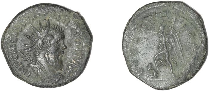 RIC V Postumus 169, реверс, bm