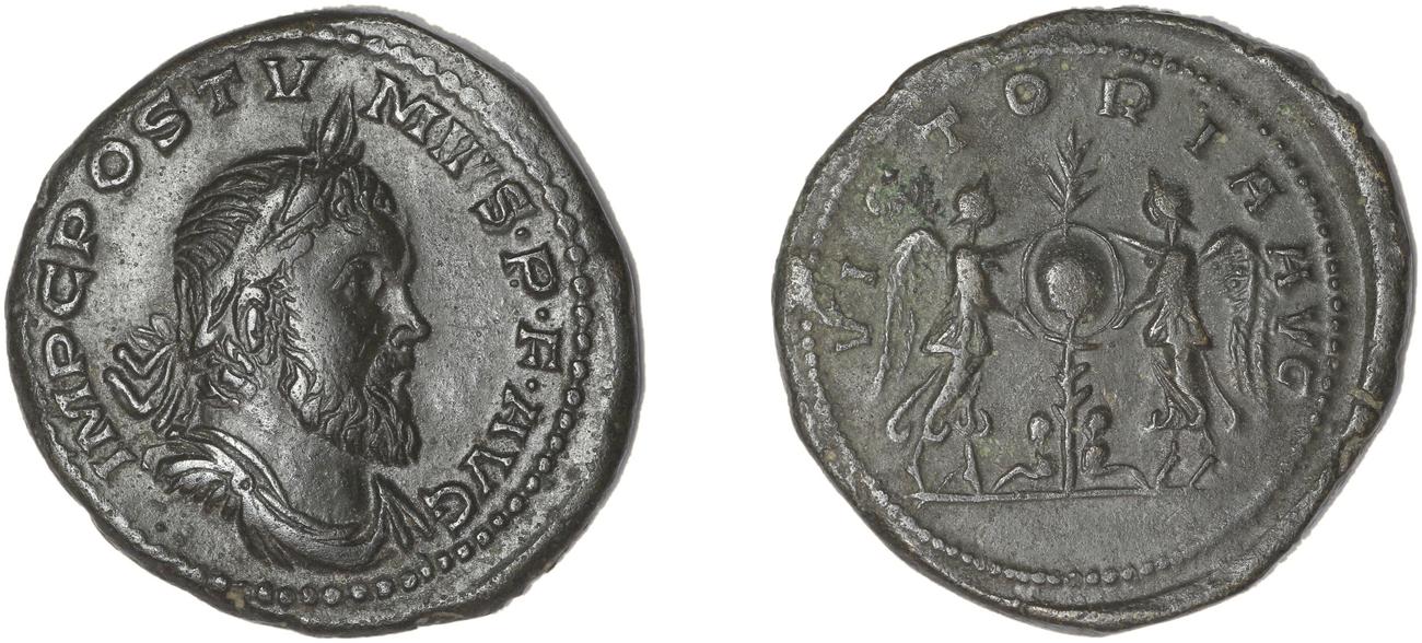 аверс RIC V Postumus 167