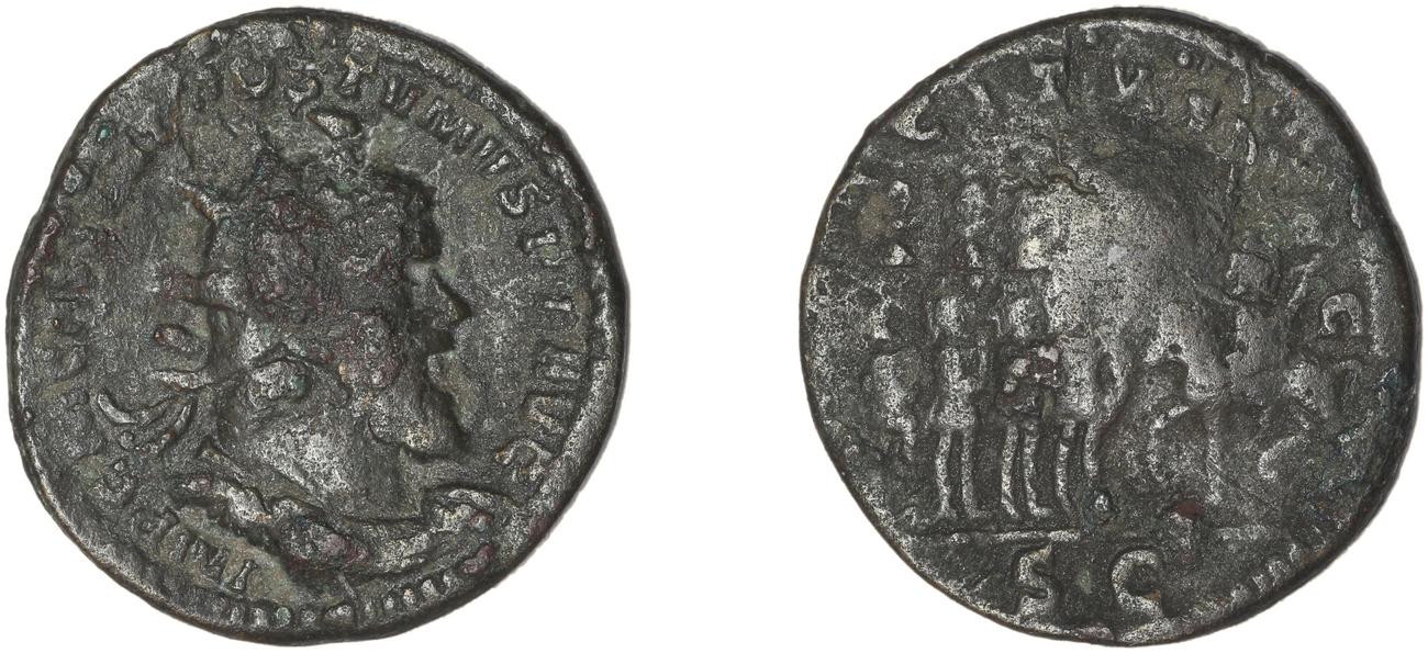 аверс RIC V Postumus 117