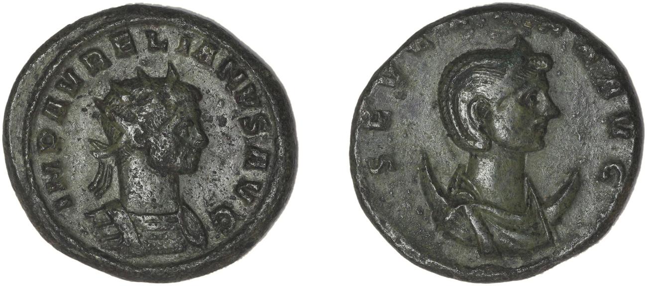 RIC V Aurelian and Severina 2, аверс, bm