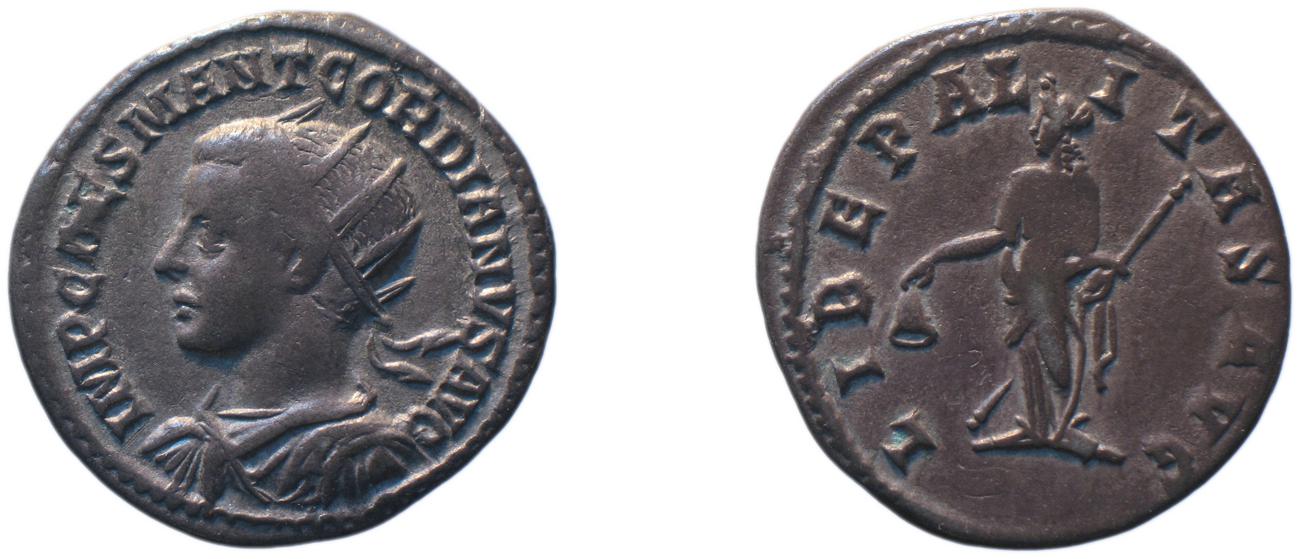 аверс RIC IV Gordian III 187B