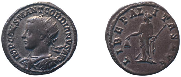 реверс RIC IV Gordian III 187B