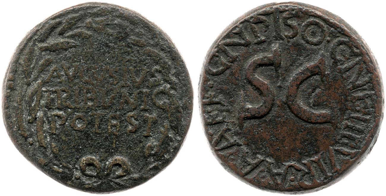 аверс RIC I (second edition) Augustus 381
