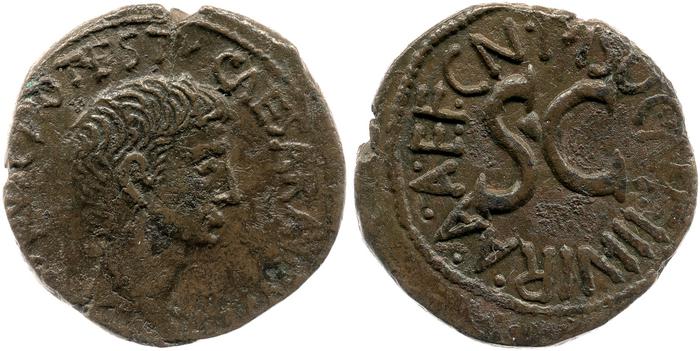 реверс RIC I (second edition) Augustus 382