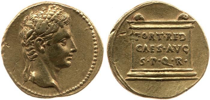 реверс RIC I (second edition) Augustus 53A