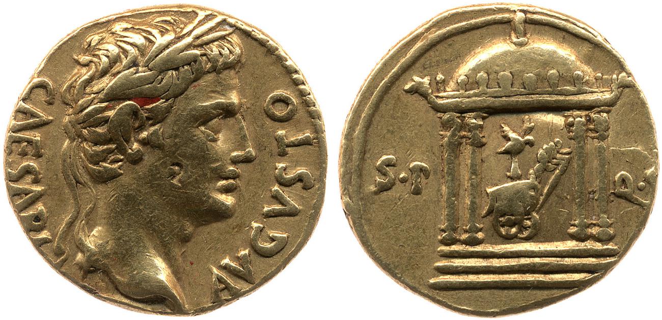 аверс RIC I (second edition) Augustus 118