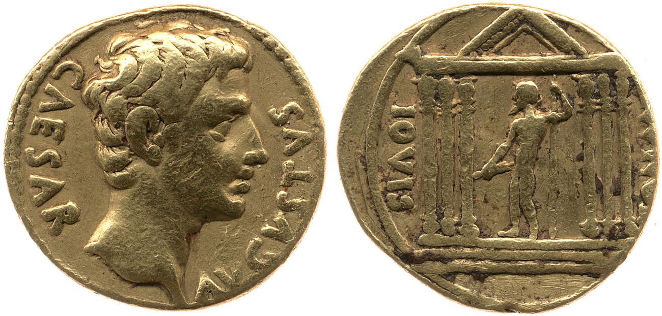 аверс RIC I (second edition) Augustus 66