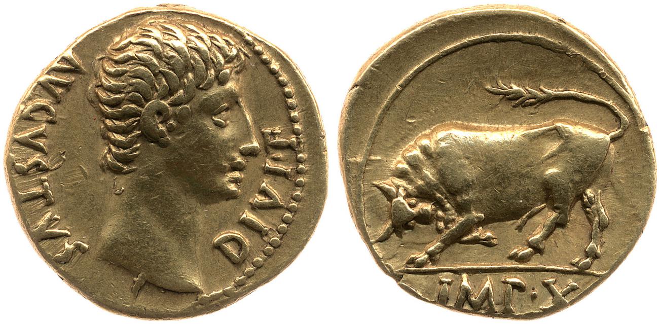 аверс RIC I (second edition) Augustus 168