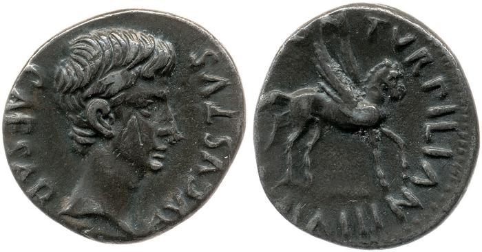 RIC I (second edition) Augustus 297, реверс, bm