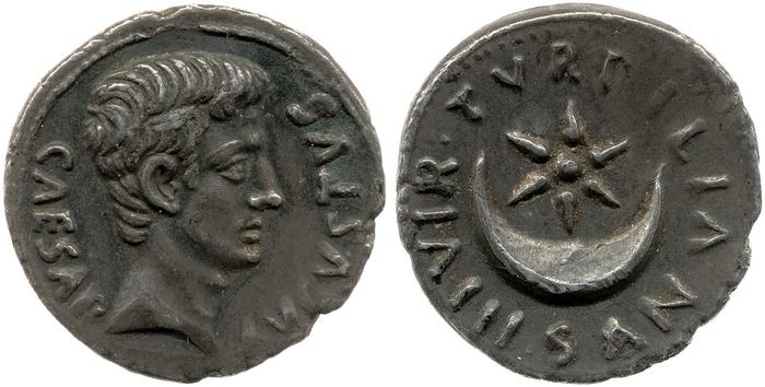 RIC I (second edition) Augustus 300, реверс, bm