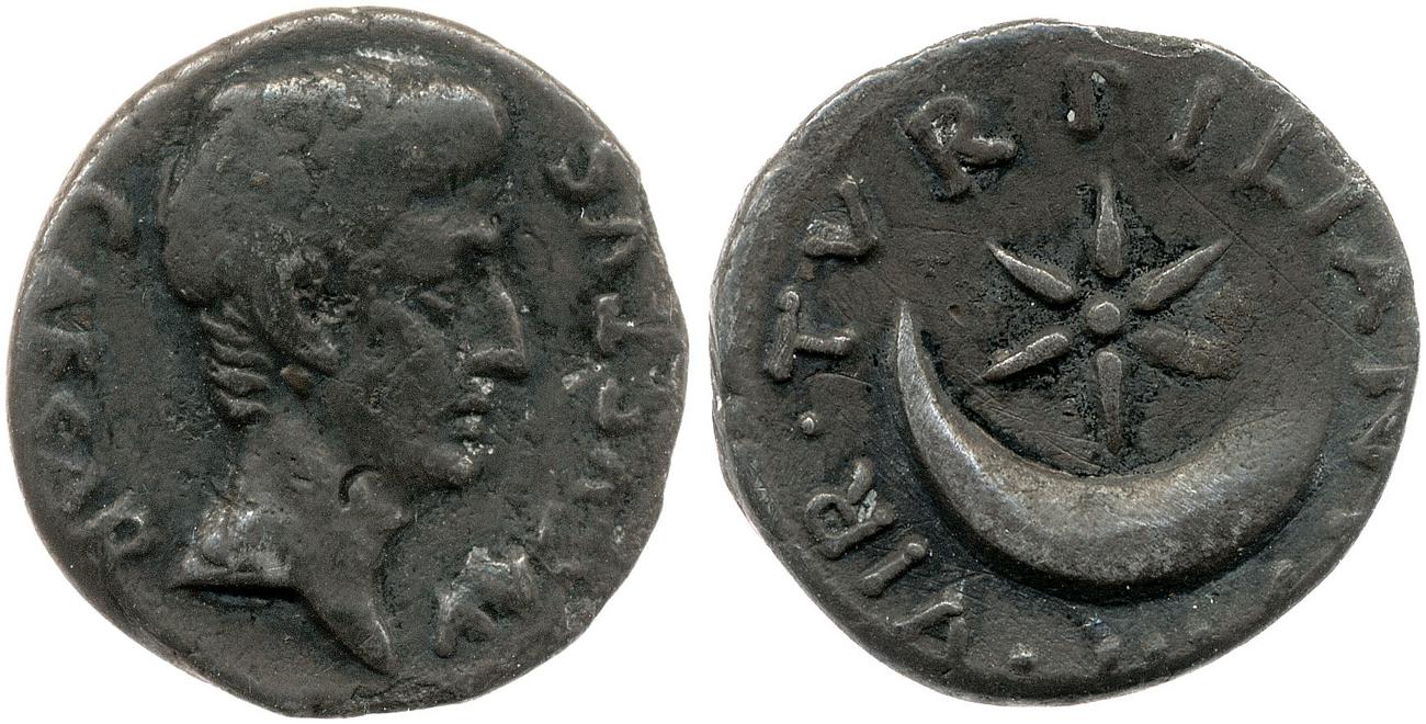 RIC I (second edition) Augustus 300, аверс, bm