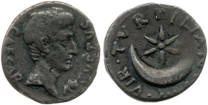 RIC I (second edition) Augustus 300, реверс, bm