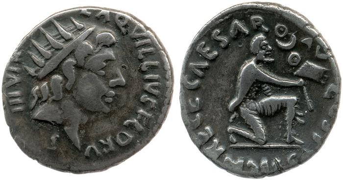 RIC I (second edition) Augustus 304, реверс, bm