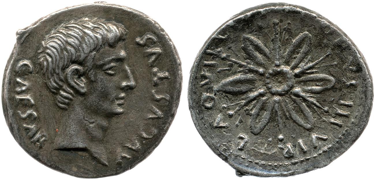 RIC I (second edition) Augustus 309, аверс, bm
